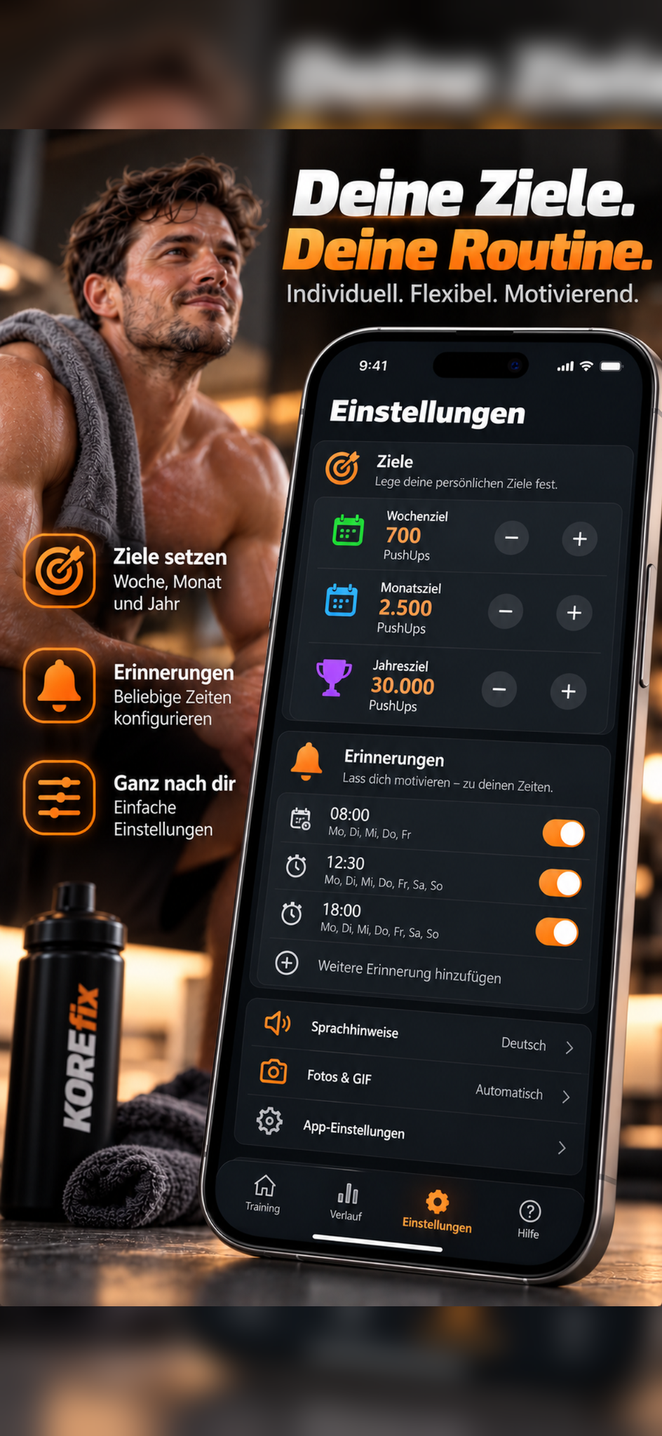 KOREfix Ziele und Erinnerungen